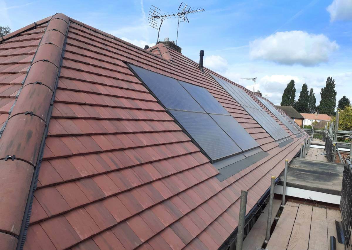 Bluesky Aerial Photography Helps Derby Homes Boost Solar Energy Output