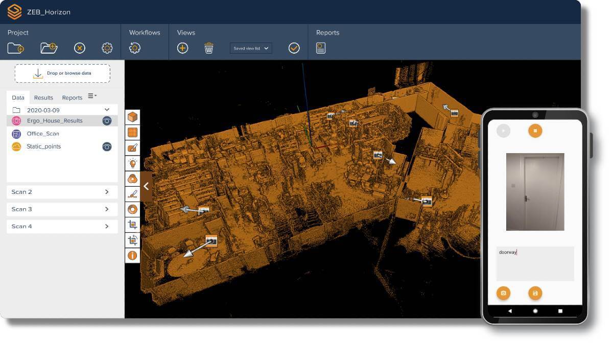 New GeoSLAM Hardware and Software Revolutionises SLAM accuracy and automation