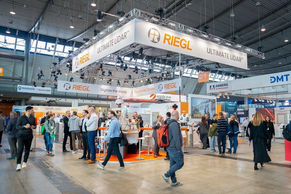 riegl booth intergeo 2024 1200