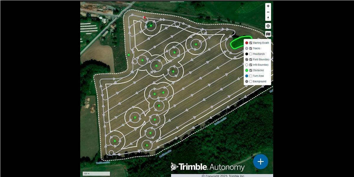 trimble path planning tech 1200