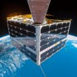 Kongsberg nanoavionics mp42h microsatellite selfie solar eclipse april 2023 amd