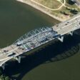Oblique Kanawha River Bridge Charleston West Virginia 800x400