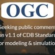 OGC seeks public comment on version 1.1 of CDB standard (from import)