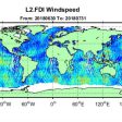 First global GNSS-Reflectometry ocean wind data service (from import)