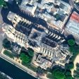 PARIS: Satellite Images of Notre Dame Cathedral (from import)