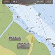 Pilots view Port-Log tide and weather data on Safe Pilot PPU (from import)