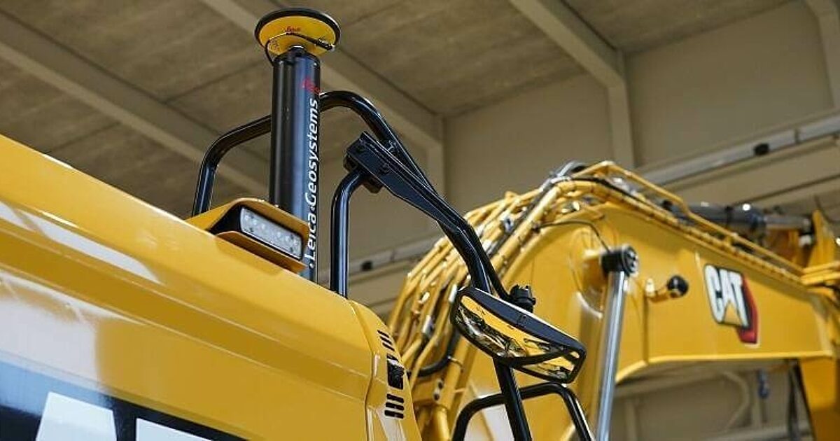 Leica Geosystems announces 3D machine control compatibility options for Caterpillar NGH excavators