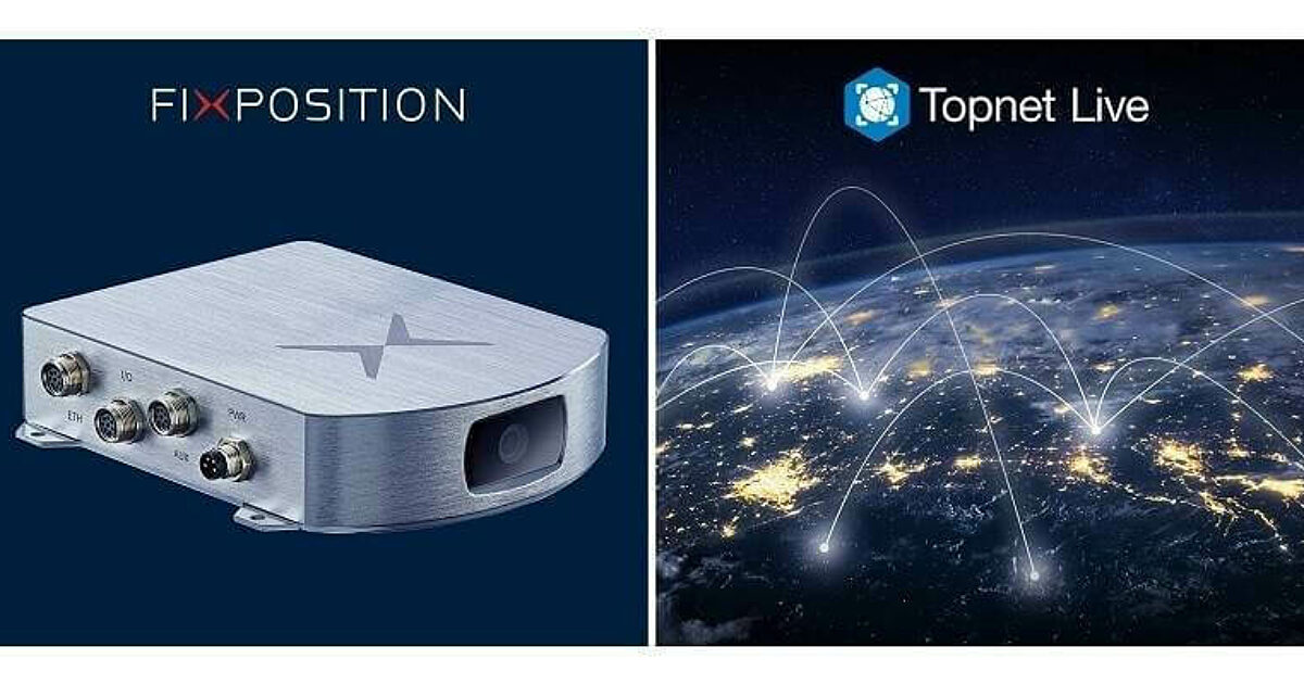 Fixposition to provide its customers with Topcon RTK correction services in North America and Europe