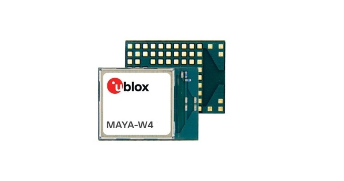 u-blox launches tri-radio module that delivers the latest wireless technologies for IoT implementations