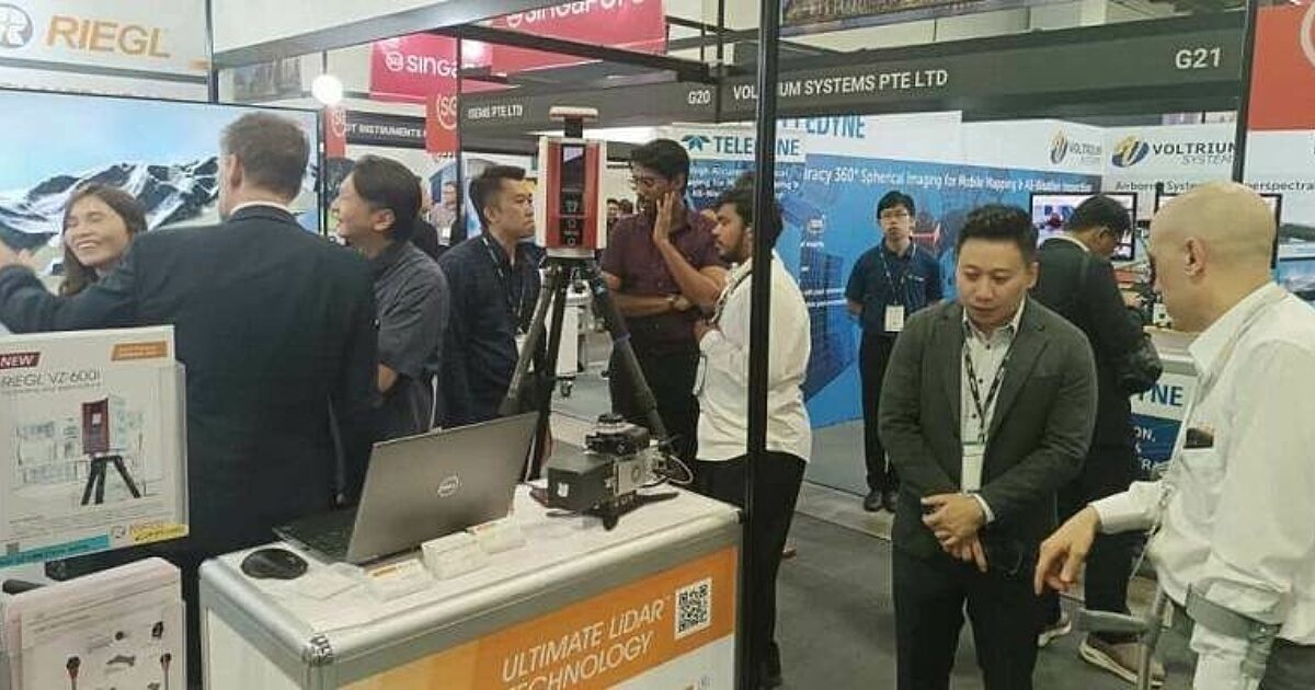 RIEGL VZ-600I Demonstration in Singapore