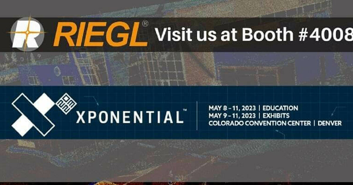 The RIEGL Newsroom Eyes to the sky for RIEGL’s fleet of UAV-based LiDAR sensors at AUVSI XPONENTIAL 2023