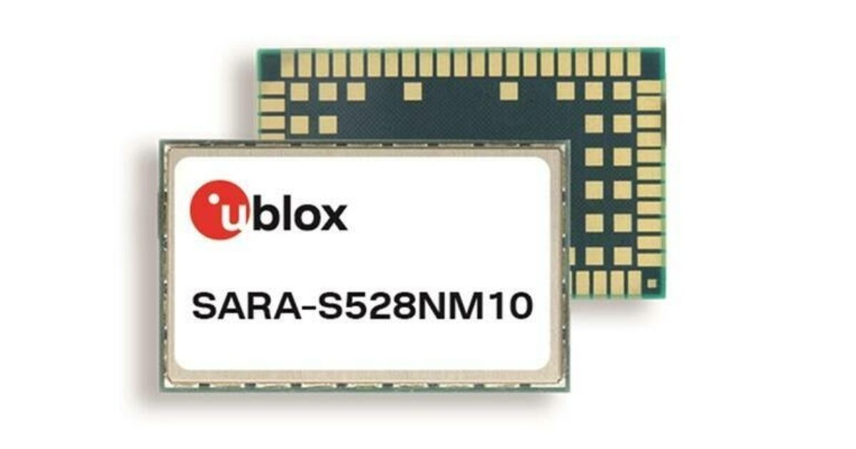 u-blox launches first satellite IoT-NTN cellular module with embedded GNSS solving remote connectivity challenges