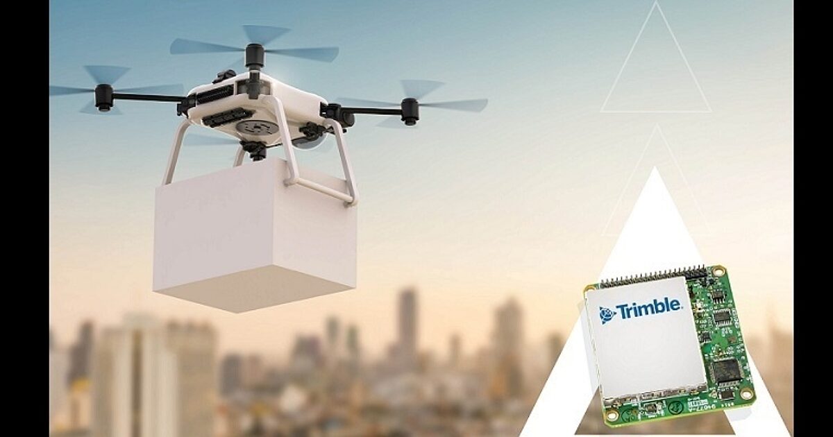 Trimble Introduces RTX Positioning Solution for Commercial Package Delivery Applications via Drones