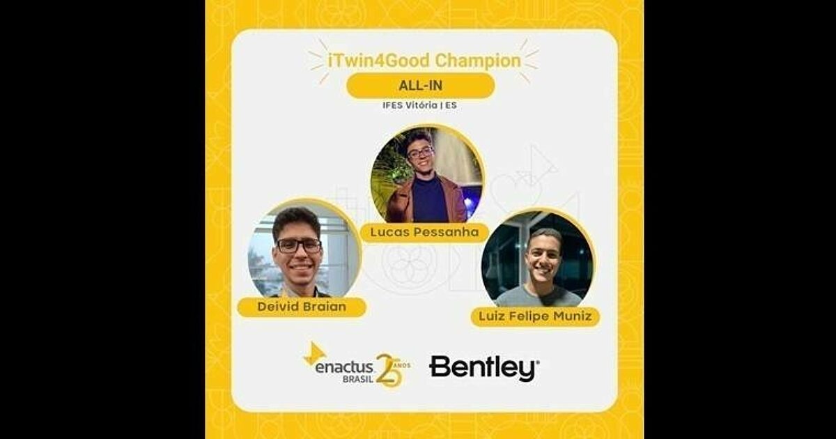 AI-powered, Blood-donation Room Monitoring Project Wins the 2023 Enactus  Brazil and Bentley Systems iTwin4Good Challenge, Bentley Systems