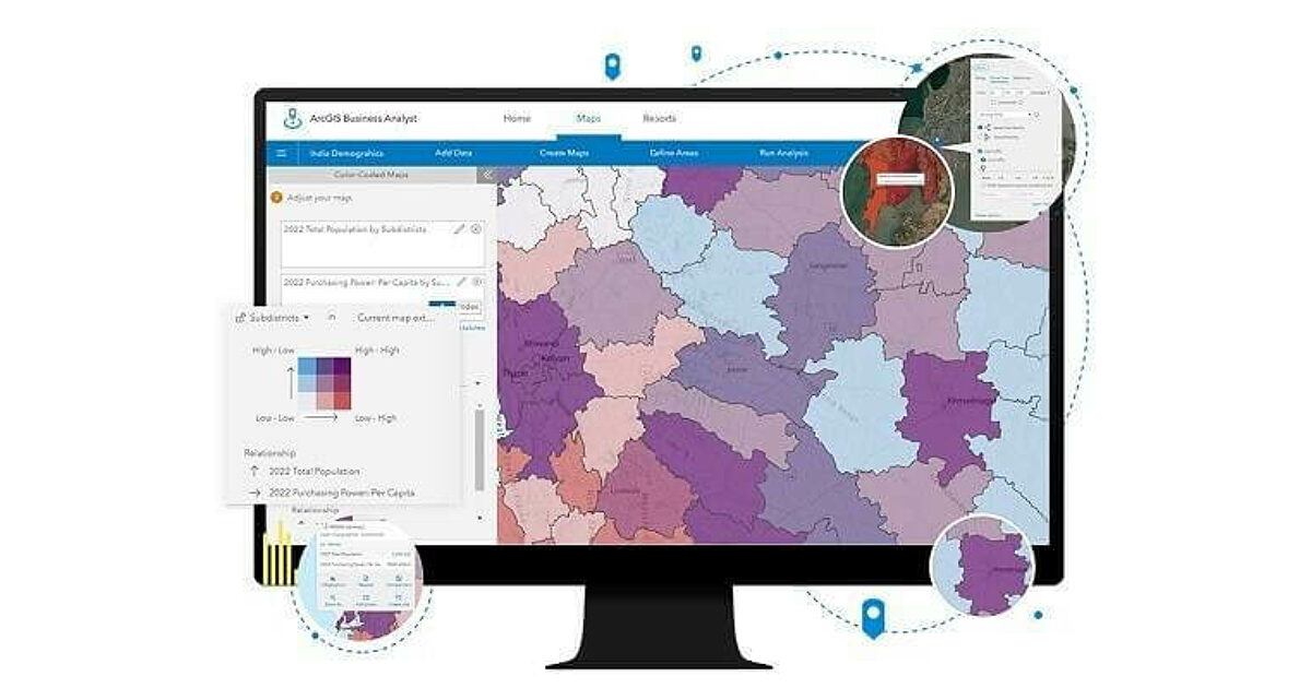 Esri India Launches ArcGIS Business Analyst