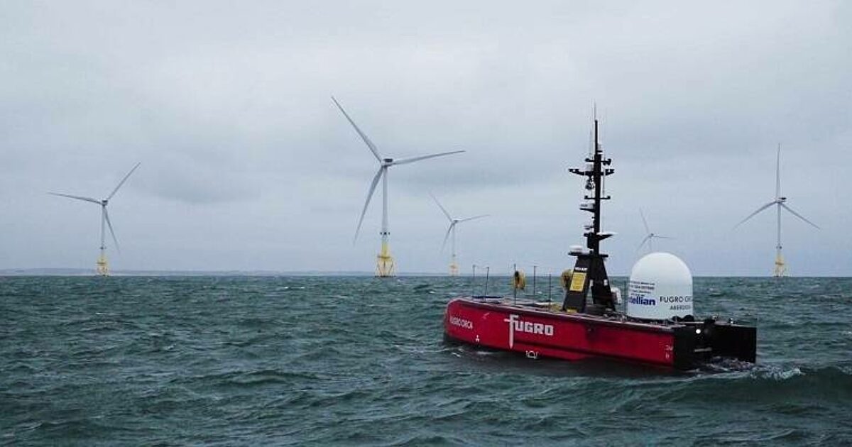 Fugro’s Blue Essence completes world’s first fully remote offshore wind ROV inspection