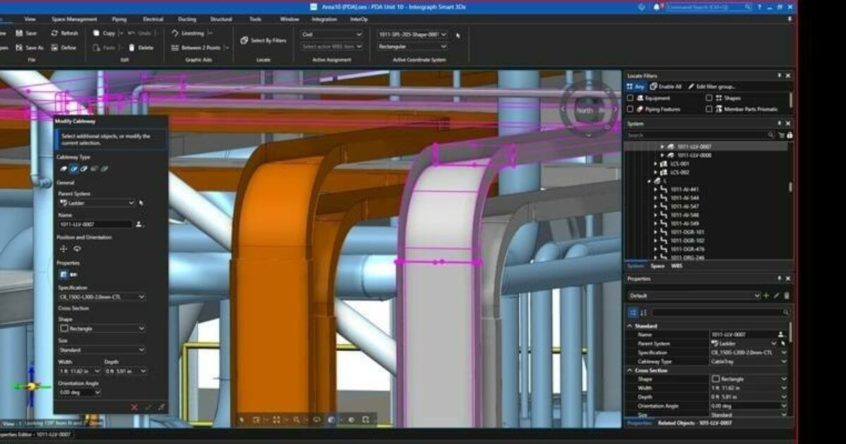 Hexagon announces the release of Intergraph Smart 3D Version 14 with new interface, digital twin integration and expanded API capabilities