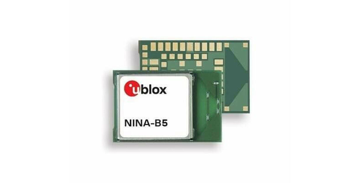 u-blox announces its first Bluetooth LE stand-alone automotive module