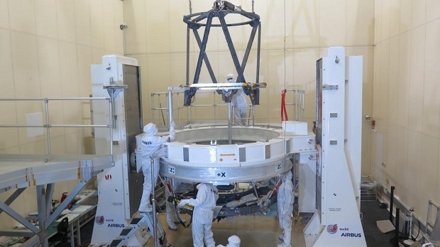 Airbus-built telescope for ESA’s Euclid mission takes shape (from import)