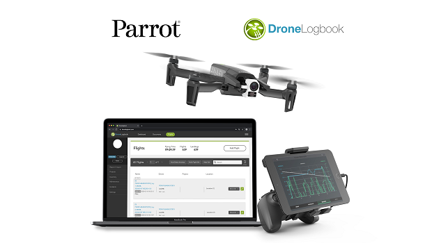 Parrot partnership announcement with DroneLogbook (from import)