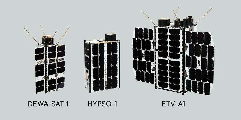 3 satellites launched to space