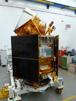Airbus built Sentinel-5 Precursor satellite ready for launch (from import)