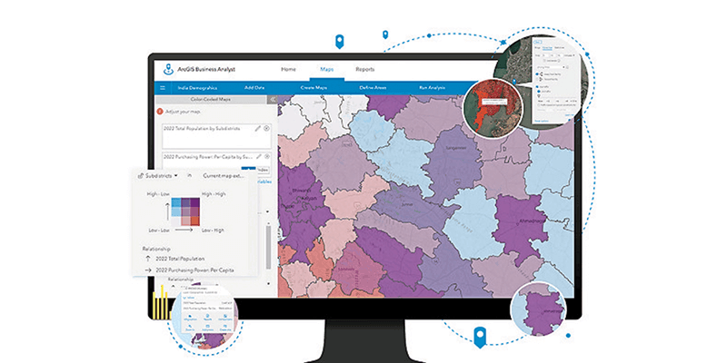Esri India Launches Arc GIS Business Analyst amd