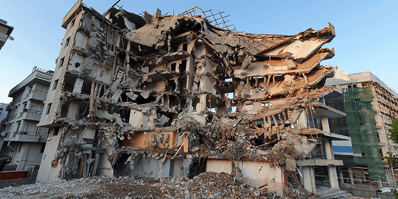 GMV Assesses Impact of Turkey Earthquake From Space 800x400px