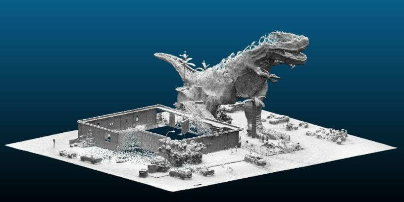 Geo SLAM Worlds Largest Dinosaur 1 1