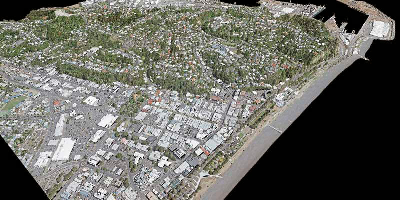 Int v19 i5 Point Cloud data over Napier NZ