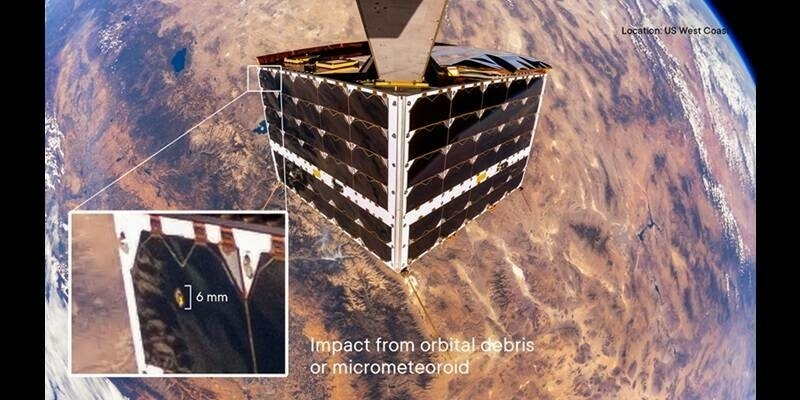 MP42 Satellite Impact Selfie Above US West Coast kongsberg nanoavionics 800x400