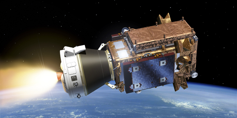 Sentinel 1 C on Vega C upper stage THUMBNAIL