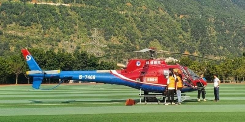 Teledyne Geospatial China earthquake helicopter 800x400 1