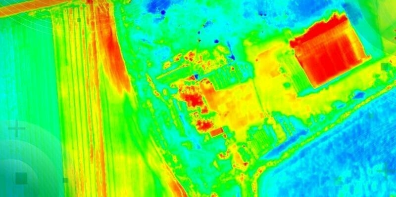 Thermal data captured with TOPODRONE PT61 camera TOPODRONE 800x400