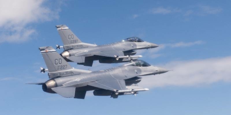 Two F 16 Fighting Falcons From The Colorado Air National Guard  Credit Us Dod  The Appearance Of Us Dod Visual Information Does Not Imply Or Constitute Dod Endorsement  1