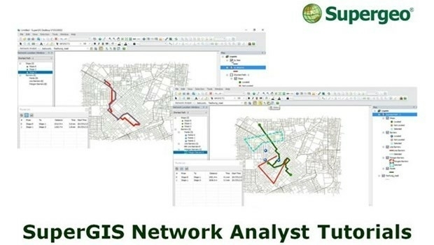 Supergeo’s Online Tutorials for Network Analysis Released (from import)