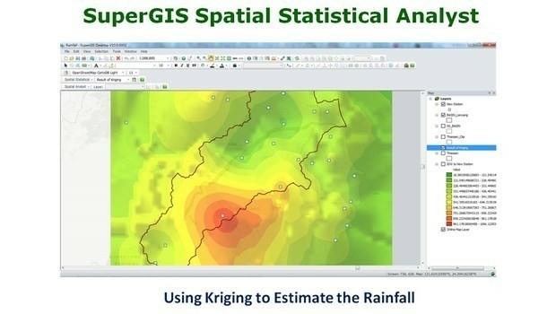 What’s New in the Next SuperGIS Spatial Statistical Analyst (from import)