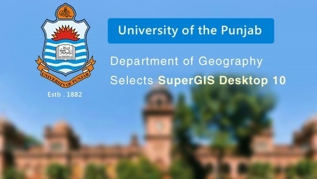 University of the Punjab Selects SuperGIS Desktop 10 (from import)