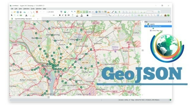 Embrace GeoJSON Format Together with SuperGIS Desktop (from import)