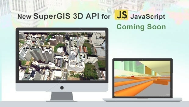 New SuperGIS 3D API for JavaScript - Coming Soon (from import)