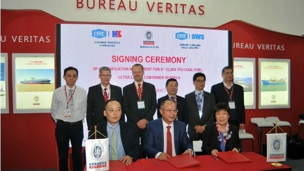 China State Shipbuilding Corporation sign contract with Bureau Veritas (from import)