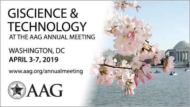 Geospatial Information Technologies at the AAG Annual Meeting (from import)