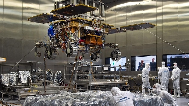 Airbus built ExoMars rover leaves UK for testing ahead of launch (from import)