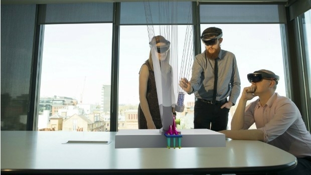 AECOM collaborates with Trimble on the use of HoloLens technology (from import)