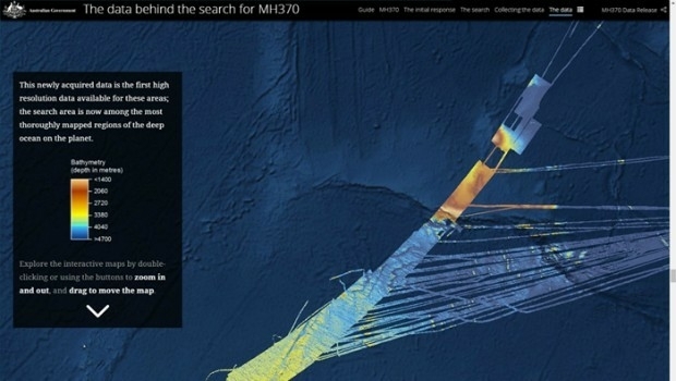 The data behind the search for MH370: Phase One data released (from import)