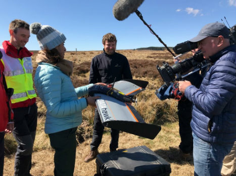 QuestUAV showcasing on BBC One’s Countryfile (from import)