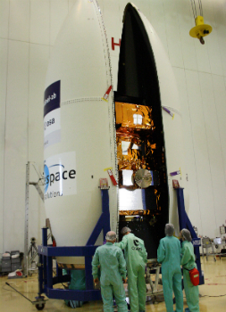 Sentinel-2B satellite ready for launch from Kourou (from import)