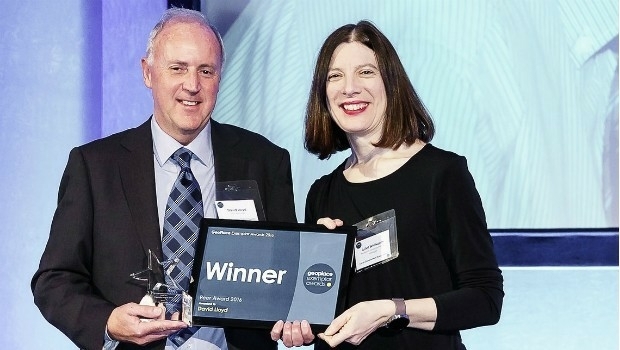 David Lloyd wins Peer Award at GeoPlace Exemplar Awards (from import)