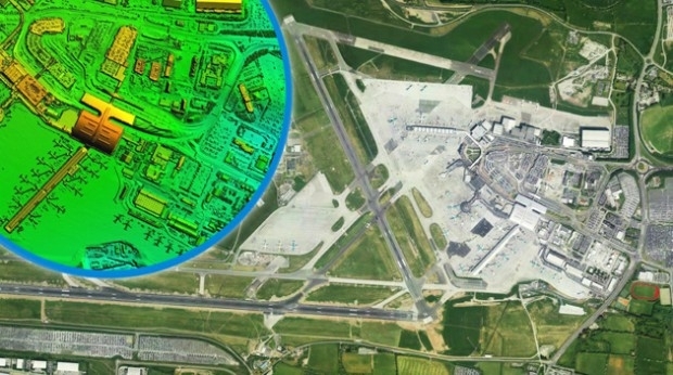 Bluesky LiDAR Survey Helps Dublin Airport Reduce Risk of Flooding (from import)