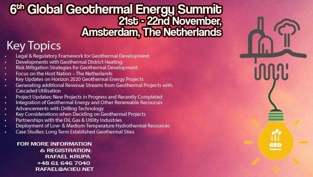Global Geothermal Energy Summit 2018 (from import)